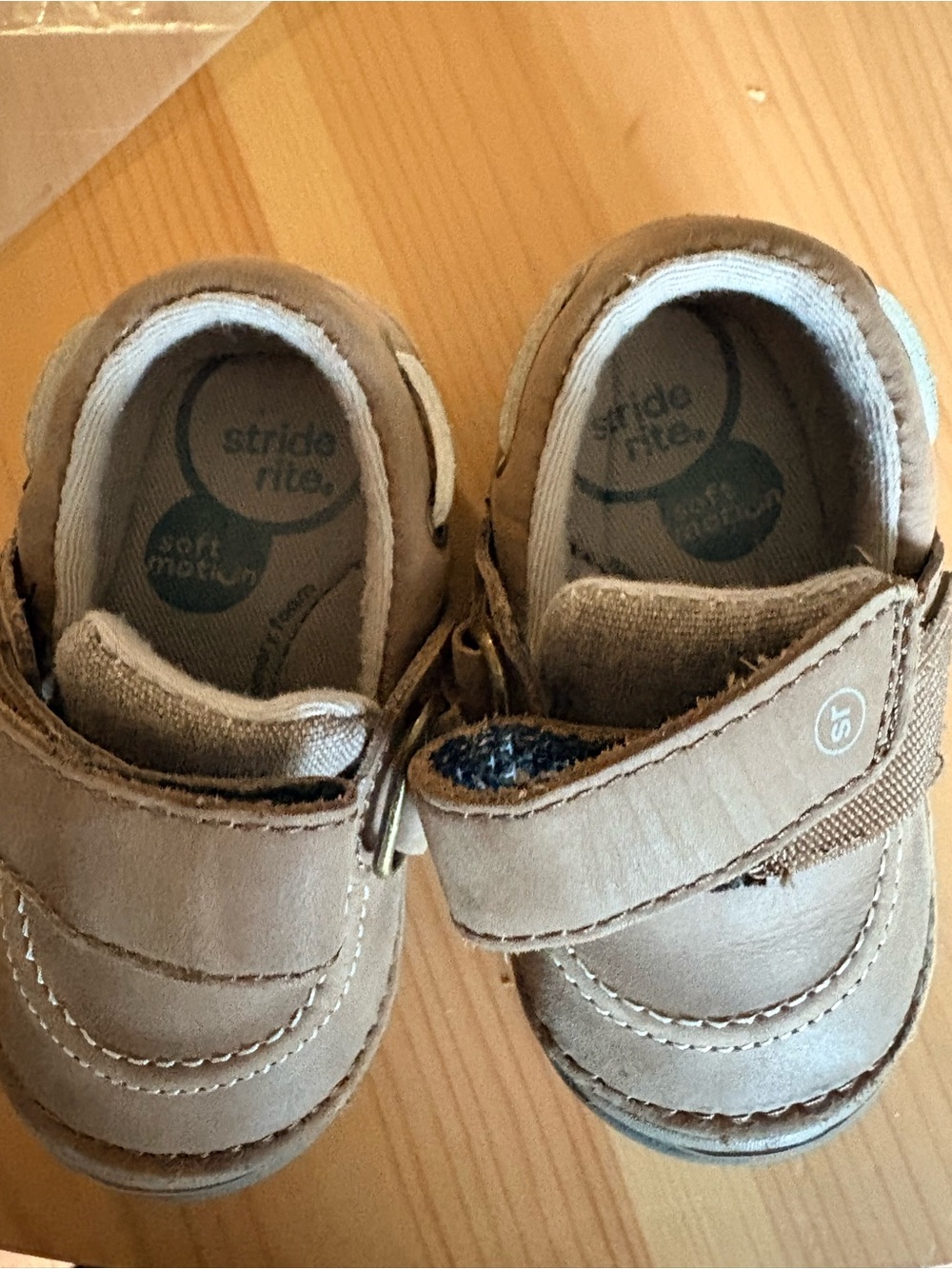 Stride Rite Brown Leather First Walkers